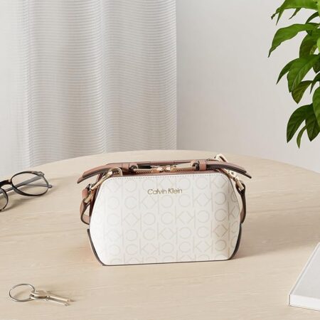 Calvin Klein Women’s Lucy Triple Compartment Crossbody Bag