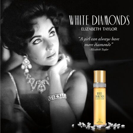 Elizabeth Taylor White Diamonds Women’s Perfume, Long-Lasting Floral Fragrance for Her, Eau de Toilette EDT Spray, 3.3 fl oz